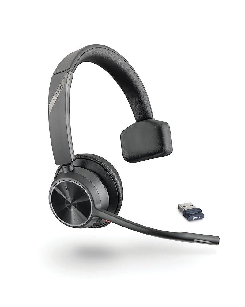 Poly ワイヤレスヘッドセット Amazon.co.jp: Poly Voyager 4310 UC ワイヤレス ヘッドセット